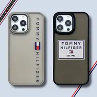 在飛比找蝦皮購物優惠-親膚磨砂tommy HILFIGER紋手機殼iPhone 1