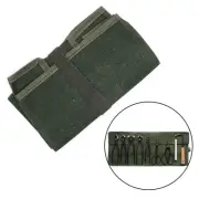 Canvas Tool Roll For Easy Transport Compact And Portable Heavy Duty Tool Bag