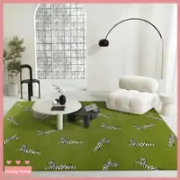 在飛比找蝦皮商城精選優惠-【Lovely home】绿色地毯狗狗乐园地毯卧室床边毯客厅