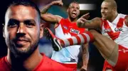 SYDNEY SWANS TEAM LEGEND PLAYER POSTER,AFL FOOTBALL TIGERS MELBOURNE DEMONS