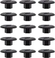 SING F LTD 50Pcs 4mm Unthreaded Plastic Nuts Black for Wheel Arch Trim Panel Splash Guard Undertray Bumper 2019900050 51711958025