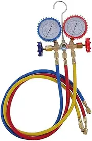 Mikinona 1set Automotive and Home Air Conditioning Fluoride Gauge Easy to Use Charging Tool for Car Repair and Personal Use