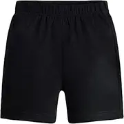 [EISHOW] Little Baby Cotton Shorts,2 Pack Baby Solid Pull-On Shorts Sleep Bottoms Jogger Beach Shorts Pants with Back Pockets