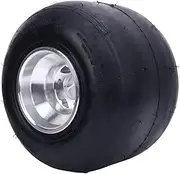 Generic ATV Tire, 11x7.10-5 4PR Tubeless All Terrain ATV UTV Tire with Aluminum Alloy Rim, Heavy Duty Rubber ATV UTV Off Road Tire for Quad, Off Road, Go Kart, Golfing Cart, Side by Side