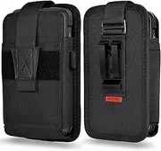 SOGCASE Scanner Holster Compatible with Zebra TC75x, TC75, TC70x, TC70, TC72, TC77 Handheld Barcode Touch Mobile Computer,Scanner Case Holder with Belt Clip and Safety Strap, Black