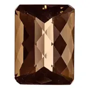 Gemstone Smoky Quartz Aa Quality 9X7mm Emerald Checkerboard
