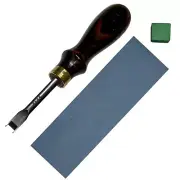 Oka Special French Edger Ebony FE2 Leathercraft Edge Beveler 7mm Skiving Tool