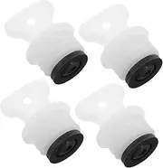 Ipetboom Pack Hot Water Bag Stopper Reusable Leak Rubber Sealing Cap for Hot Water Bottle
