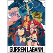 ANIME GURREN LAGANN GROUP ON WHITE ATA-BOY MAGNET NEW