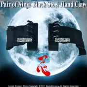Pair of Ninja Gear Steel Hand Tiger Claw Shinobi Climbing Spikes Tekagi Shuko