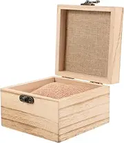 TINEASUR Portable Watch Storage Box Single Watch Case Organizer for Men Lightweight Jewelry Box with Protective Lid for Travel and Display