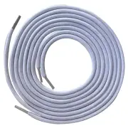 3 pairs white round boot shoe laces for hiking work 36 38 40 45 48 54 60 63 inch