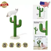 Large Cactus Cat Tree for Indoor Cats - Durable Scratch Post for All Life Stages