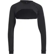 Size L- Adidas Women's Primeblue Aeroready Marimekko Tennis Shrug, Black/Gold.