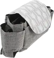 CIMAXIC Organizer Bag for Stroller Stroller Organizer Pram Organiser Bag Pram Functional Polyester Easy to Attach for Parents