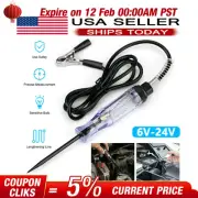 Test Light Car Circuit Tester Probe Voltage Continuity Tester Car DC 12V 6V Djpo