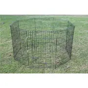 YES4PETS 8 Panels Pet Dog Playpen Exercise Chicken Cage Puppy Crate Enclosure Cat Fence