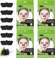 Blackhead Remover Strips, 40 Pcs pore strips, Pore Strips for Blackheads, Charcoal Deep Cleansing nose blackhead remover for Women Men (40pcs)