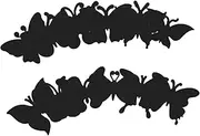 Beatifufu 12Pcs Butterfly Shaped Scratch Paper for DIY Crafts Multi Function Art Activity for Parties Enhances Creativity Hand Eye Coordination and Parent Interaction