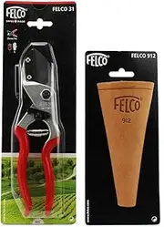FELCO 31 Pruning Shears/Secateurs with Holster 912 Genuine Made In Switzerland