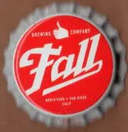 USA Plastic Lined Beer Crown Bottle Cap: Fall Brewing