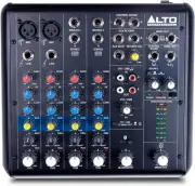Alto TrueMix 600 Audio Mixer with 2 XLR Mic Ins, USB Audio Interface and Blue...