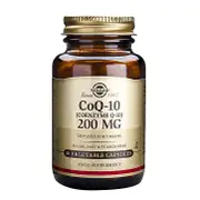 Solgar Coenzyme Q-10 200 mg Vegetable Capsules, 30