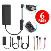 SATA/PATA/IDE to USB 2.0 Adapter Converter Cable for Hard Drive Disk 2.5"/3.5"