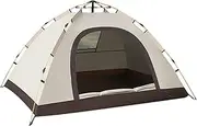 Shelters New Outdoor Camping Tent Convenient Full-Automatic Quick-Opening Rain-Proof and Sunscreen Tent 3 to 4 People Camping Tent Ice Fishing Shelter