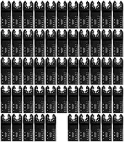 50 Pack Professional Wood Universal Quick Release Oscillating Saw Blades, Fits Fein Multimaster, Porter Rockwell Cable,Black & Decker,Bosch Craftsman and More (50pcs 34mm Width)