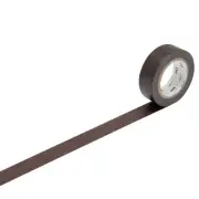 MT Solids Washi Paper Masking Tape [Produced in Japan]: 3/5 in. x 23 ft. (Cocoa)