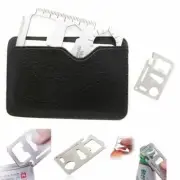 20 Multi Function 11 In 1 Tool Pocket Knife Survival Camping Card Fold Razor
