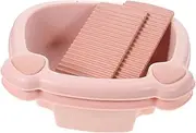 ERINGOGO 2pcs Washboard Basin Thickened Non Slip Washbasin for Hand Washing Clothes for Home Dorm Use Compact and Portable Design for Cleaning Items