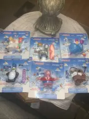 Waggles Full Set of 6 Action Figures New In Packages FREE SHIPPING