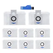 8pcs Vacuum Bags For Ecovacs Deebot X1 Omni Dust Bags For Ecovacs
