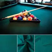 Feishibang Worldwide Green Wool Billiard Cloth - Pool Table Felt for 6,7,8 or 9 Foot