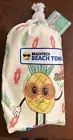 Beach Tech High Performance Beach Towel, Red Stripe, 30” x 60”