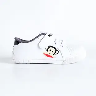 PAUL FRANK 兒童貝殼頭運動鞋 白色/藍色 小白鞋 球鞋 童鞋 台灣製造 現貨直出