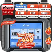 2025 XTOOL D8S Topology MAP E.CU Coding Scanner Auto Diagnostic Tool 38+Services