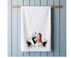 Personalized Jack And Sally Nightmare Before Christmas Towel Set And Floor Mat