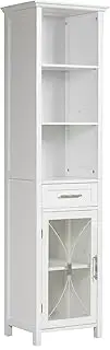 Delaney Linen Cabinet with 1 Drawer and 3 Open Shelves
