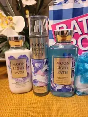 MOONLIGHT PATH by Bath & Body Works Mist/Gel/lotion Gift Set