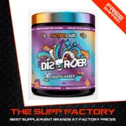 Faction Labs DISORDER 50srv RAINBOW WARRIOR (BUBBLEGUM ICE CREAM) | Pre Workout