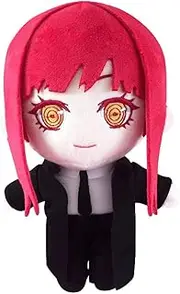 JCvCX Chainsaw Man Makima Plush Toy Anime Stuffed Plush Figure Makima Cosplay Plushies Makima Costume Soft Plush Pillow