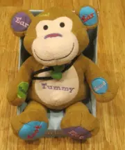 Cuddle Barn Dr. Charlie Monkey Plush Stuffed Animal Doctor Sounds Talks Sings