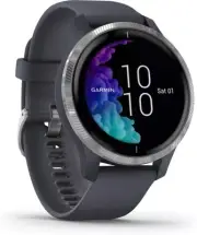 Garmin Venu GPS Smartwatch - Blue Granite Silver