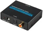 TOSLINK/COAXIAL to 2XRCA/3.5mm Conversion: Connect Your Digital Audio Devices with Ease, Providing Exceptional Sound Quality and an immersive Listening Experience.