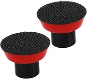 ETHZZLE 2pcs Self Adhesive Sanding Pad for Angle Grinder Polishing Discs Durable Hook Loop Attachments for Efficient Grinding and Finishing Various Materials