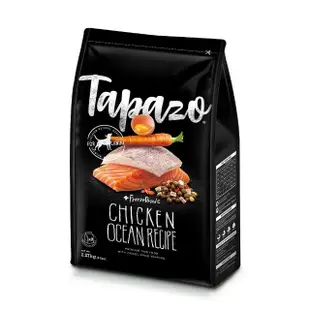 【TAPAZO 特百滋】凍乾三重奏-低敏無穀狗糧 15磅（6.8KG）(狗飼料 狗乾糧 成犬 幼犬 熟齡犬 低敏 無穀)