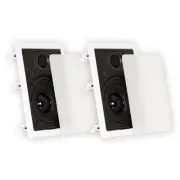 Theater Solutions TS65W Flush Mount Speakers with 6.5" Woofers In Wall Pair